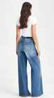 JUNK FOOD JEANS - MARIO SUPER WIDE LEG JEAN - BLUE