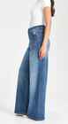 JUNK FOOD JEANS - MARIO SUPER WIDE LEG JEAN - BLUE