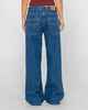 RUSTY LADIES WENDY WIDE LEG LOW RISE JEAN - DEEP SEA BLUE