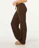 RIPCURL LADIES COASTAL WAFFLE PANT - BROWN