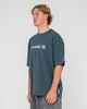 RUSTY MENS JETSETTER S/S TEE - DEEP TEAL