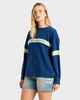 BILLABONG LADIES SUPALOVE KNIT SWEATER - INK