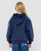 RUSTY GIRLS TEAM VARSITY ZIP THRU HOOD - NAVY