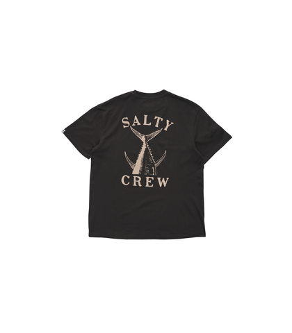 SALTY CREW MENS VINTAGE TAIL CLASSIC FIT S/S TEE - BLACK