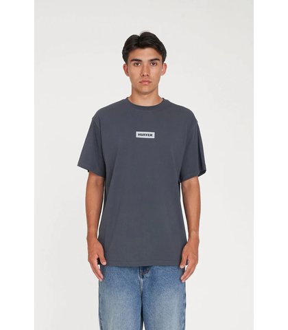 HUFFER MENS SUP TEE - PARALLEL - ASPHALT