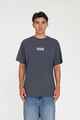 HUFFER MENS SUP TEE - PARALLEL - ASPHALT