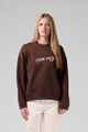 RPM LADIES SCRIPT CREW - BRUNETTE BROWN