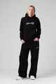 RPM LADIES WIDE LEG TRACKPANT - BLACK