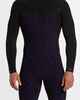 BILLABONG MENS 4/3 FURNACE NATURAL CHESTZIP STEAMER - BLACK