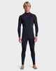 QUIKSILVER MENS 4/3 MERCURY CHESTZIP STEAMER - SALSA