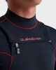 QUIKSILVER MENS 4/3 MERCURY CHESTZIP STEAMER - SALSA