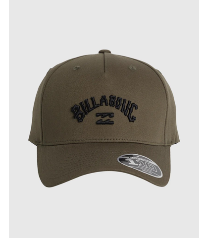BILLABONG MENS ARCH FLEXFIT SNAPBACK CAP - KHAKI