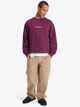 QUIKSILVER MENS MERCURY TRIDENT CREW - POTENT PURPLE