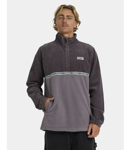 BILLABONG MENS SPACE LOBSTER FLEECE - WASHED BLACK