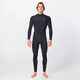 O'NEILL MENS 4/3 HYPER FIRE X CHESTZIP STEAMER - BLACK