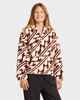 BILLABONG GIRLS DARK WAVE 1/2 ZIP POLAR FLEECE