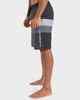 QUIKSILVER MENS EVERYDAY PADANG 20'' BOARDSHORT - BLACK RECONNECT STRIPE 