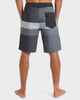 QUIKSILVER MENS EVERYDAY PADANG 20'' BOARDSHORT - BLACK RECONNECT STRIPE 