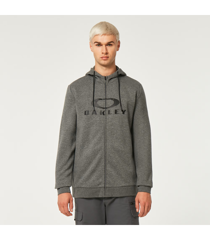 OAKLEY BARK ZIP HOODY 2.0 - NEW ATHLETIC GREY