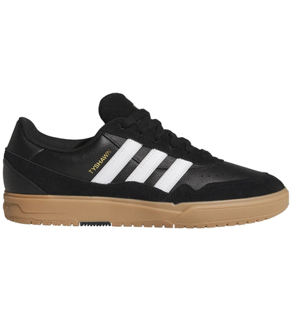 ADIDAS TYSHAWN II SHOE - BLACK / WHITE / GUM