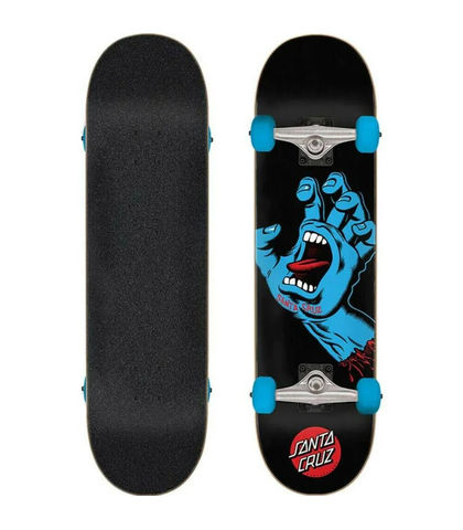 SANTA CRUZ COMPLETE - SCREAMING HAND - BLACK 8.0