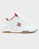 DC STAGE SHOE - WHITE / BRICK RED / GUM