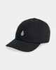 VOLCOM MENS FULL STONE ADJUSTABLE CAP - BLACK