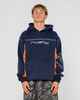 RUSTY MENS TITAN HOODY - NAVY