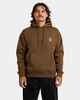 VOLCOM MENS VOLOGO HOODY - DARK EARTH