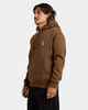 VOLCOM MENS VOLOGO HOODY - DARK EARTH