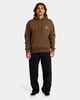 VOLCOM MENS VOLOGO HOODY - DARK EARTH