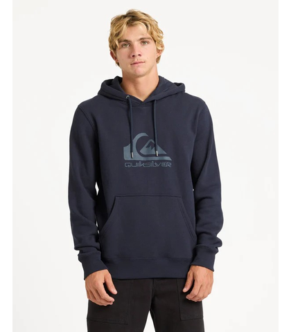 QUIKSILVER COMP LOGO HOODY - DARK NAVY