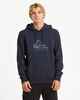 QUIKSILVER COMP LOGO HOODY - DARK NAVY