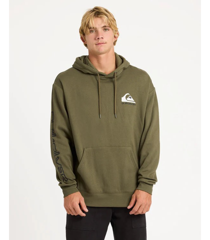 QUIKSILVER OMNI LOGO HOODY - GRAPE LEAF
