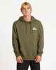 QUIKSILVER OMNI LOGO HOODY - GRAPE LEAF