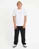 QUIKSILVER GRAPHIC TRACKPANT - BLACK