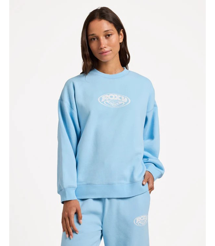 ROXY DREAMY DAYS CREW - SKY BLUE