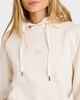 BILLABONG LADIES WAVE ESSENTAILS POP HOODY - SNOW MARLE