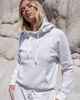 BILLABONG LADIES WAVE ESSENTAILS POP HOODY - SNOW MARLE