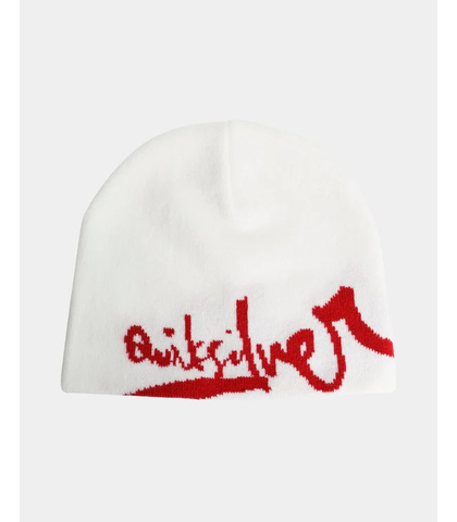 QUIKSILVER YOUNG GUNS BEANIE - WHITE