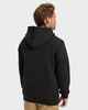 QUIKSILVER MENS KELLER HOODY - BLACK HEATHER
