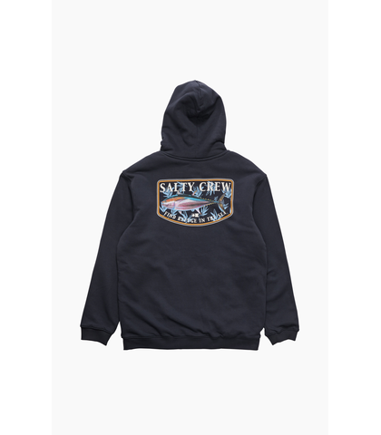 SALTY CREW MENS BIG BLUE FILL ZIP THRU HOODY - NAVY