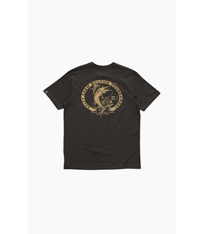 SALTY CREW MENS SHOOTOUT PREMIUM S/S TEE - VINTAGE BLACK
