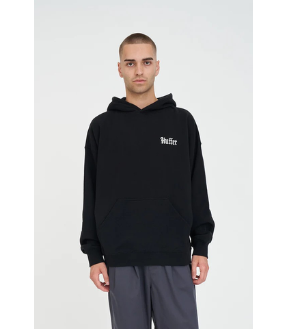 HUFFER MENS BOX HOOD - CENTENNIAL - BLACK