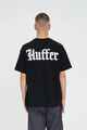 HUFFER MENS BLOCK TEE - CENTENNIAL - BLACK