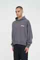 HUFFER MENS SUB CROP HOOD - HAZE - FLINT GREY