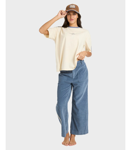 BILLABONG LADIES SEA TONE PANT - STONE BLUE