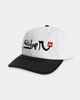 QUIKSILVER DRIFTER 6 PANEL CAP - WHITE