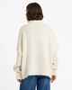 ROXY LADIES IN THE CLOUDS KNIT SWEATER - BONE