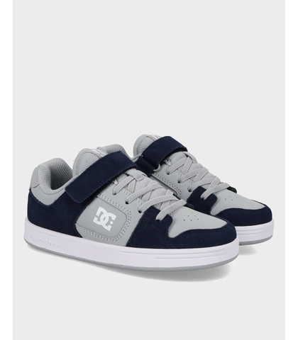 DC BOYS NATECA 4 V SHOE - NAVY / GREY / WHITE